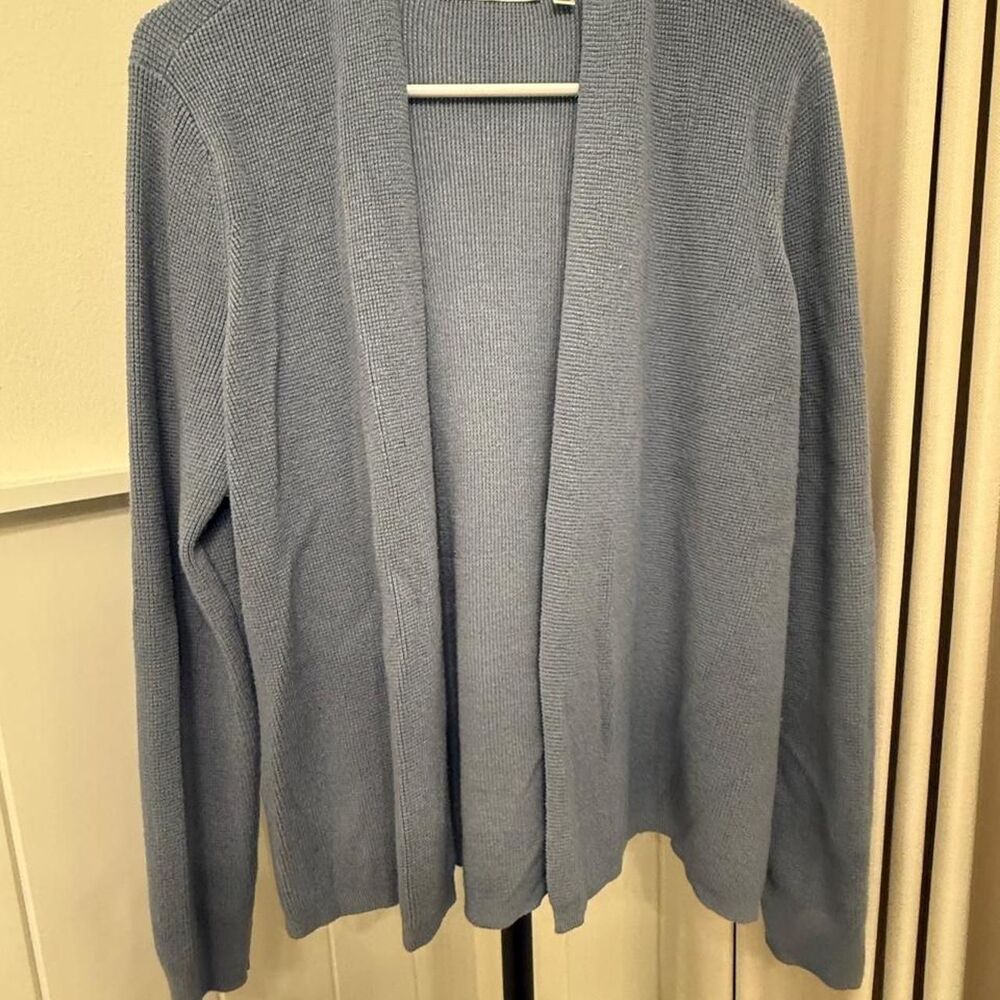 Cyrus Women's Blue and Grey Cardigan